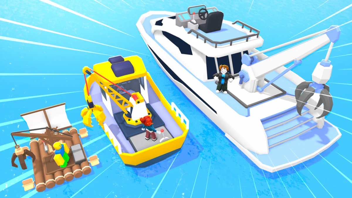 Official Claw Fishing boat and shark artwork